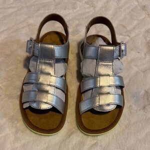 Kids Silver Sandals